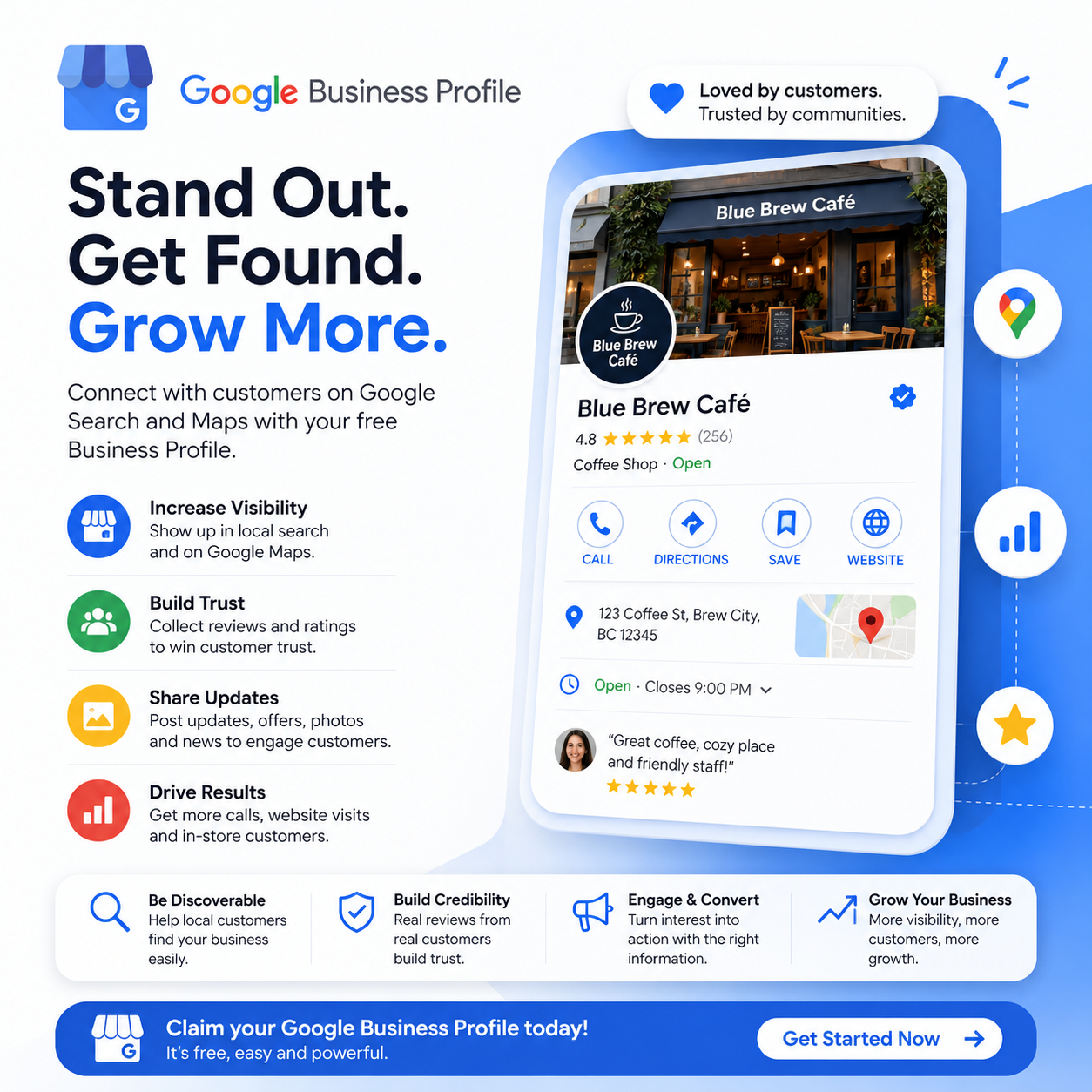 Home google business profile